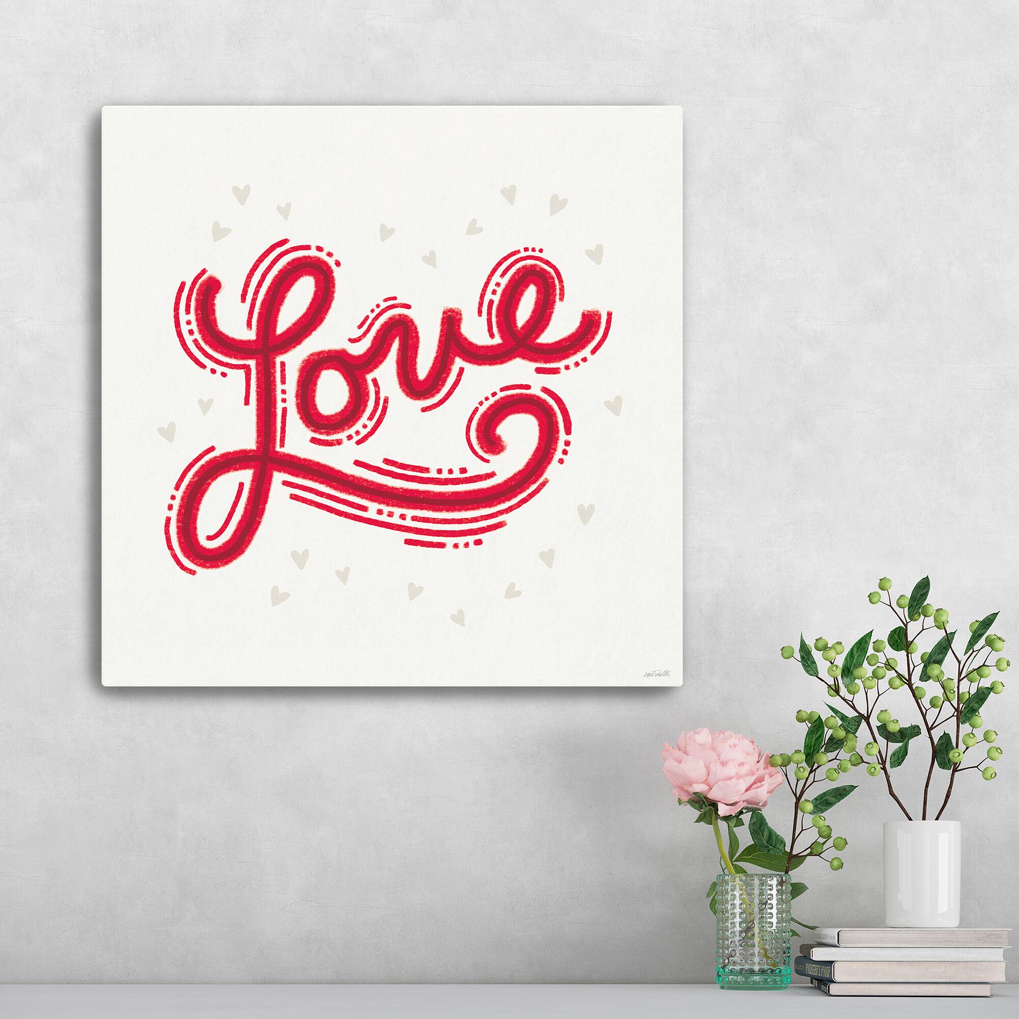 Sweet Hearts II Canvas Giclée Art